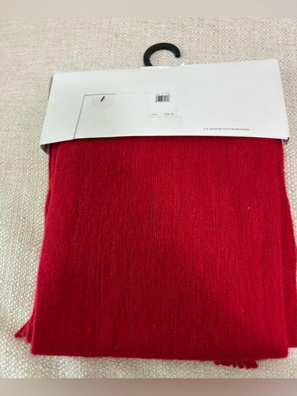 Calvin KleinNWT Scarf & Hat Set
Red Rouge with Silver CK
Logo & Sparkle - Picture 5 of 9